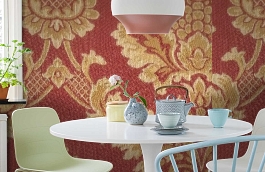 Обои M128-221 фото в интерьере кухни превью