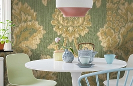 Обои M128-222 фото в интерьере кухни превью