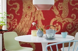 Обои M325-845 фото в интерьере кухни превью