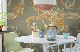 Обои M325-875 фото в интерьере кухни превью