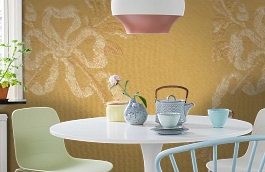 Обои M328-86 фото в интерьере кухни превью