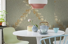 Обои M329-875 фото в интерьере кухни превью