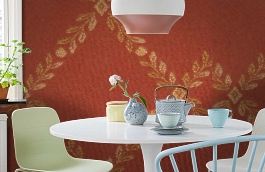 Обои M329-88 фото в интерьере кухни превью