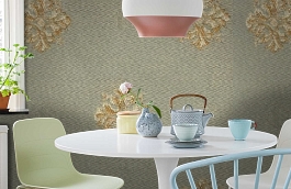 Обои M332-875 фото в интерьере кухни превью