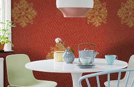 Обои M332-88 фото в интерьере кухни превью