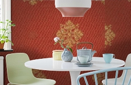 Обои M332-885 фото в интерьере кухни превью