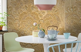 Обои M380-222 фото в интерьере кухни превью