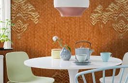 Обои M386-217 фото в интерьере кухни превью