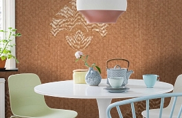 Обои M386-409 фото в интерьере кухни превью