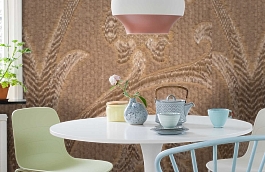 Обои M387-4365 фото в интерьере кухни превью