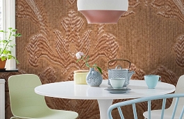 Обои M387-460 фото в интерьере кухни превью