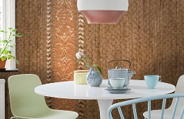 Обои M388-223 фото в интерьере кухни превью