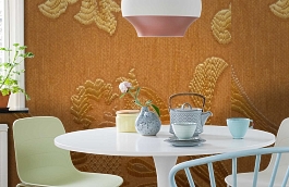 Обои M389-206 фото в интерьере кухни превью