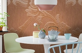 Обои M389-409 фото в интерьере кухни превью