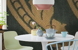 Обои M430-210 фото в интерьере кухни превью