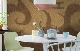 Обои M430-220 фото в интерьере кухни превью