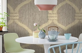 Обои M431-401 фото в интерьере кухни превью