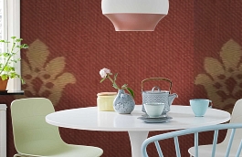 Обои M437-267 фото в интерьере кухни превью