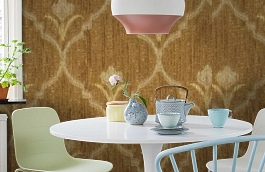 Обои M558-264 фото в интерьере кухни превью