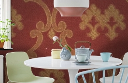 Обои M574-841 фото в интерьере кухни превью