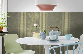 Обои M577-871 фото в интерьере кухни превью