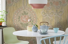 Обои M600-8122 фото в интерьере кухни превью