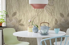 Обои M604-451 фото в интерьере кухни превью