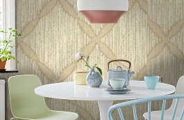 Обои M605-438 фото в интерьере кухни превью