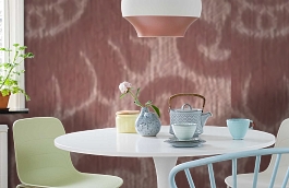 Обои M8400-7010 фото в интерьере кухни превью