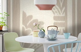 Обои M8401-7003 фото в интерьере кухни превью