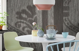 Обои M8401-7007 фото в интерьере кухни превью