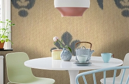 Обои M8404-7008 фото в интерьере кухни превью