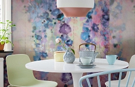 Обои BM26123 фото в интерьере кухни превью