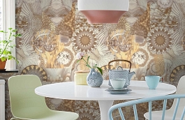 Обои Photo 7 002 фото в интерьере кухни превью