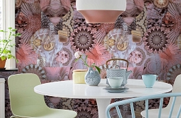 Обои Photo 7 221 фото в интерьере кухни превью