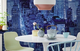 Обои 843507 фото в интерьере кухни превью