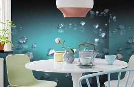 Обои 846652 фото в интерьере кухни превью