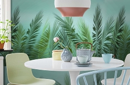 Обои 847703 фото в интерьере кухни превью