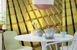 Обои 848908 фото в интерьере кухни превью