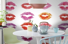 Обои 849004 фото в интерьере кухни превью