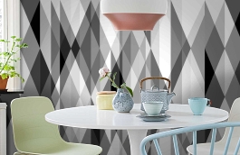 Обои 93/6021 фото в интерьере кухни превью