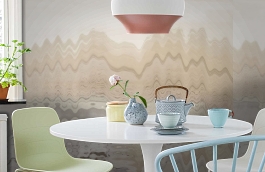 Обои 1487 lev5 607 фото в интерьере кухни превью