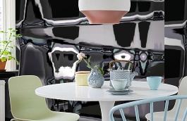 Обои 1512 ev5 607 фото в интерьере кухни превью