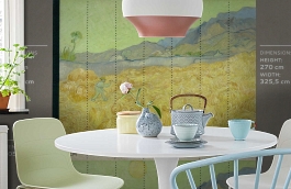 Обои 30544 фото в интерьере кухни превью