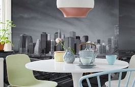 Обои 893052 фото в интерьере кухни превью