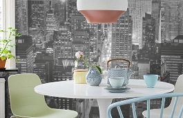 Обои 893328 фото в интерьере кухни превью