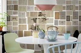 Обои EKA-01 фото в интерьере кухни превью