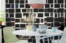 Обои EKA-05 фото в интерьере кухни превью