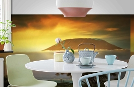 Обои MD904007 фото в интерьере кухни превью