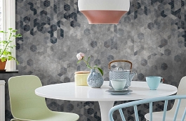 Обои 8847 фото в интерьере кухни превью